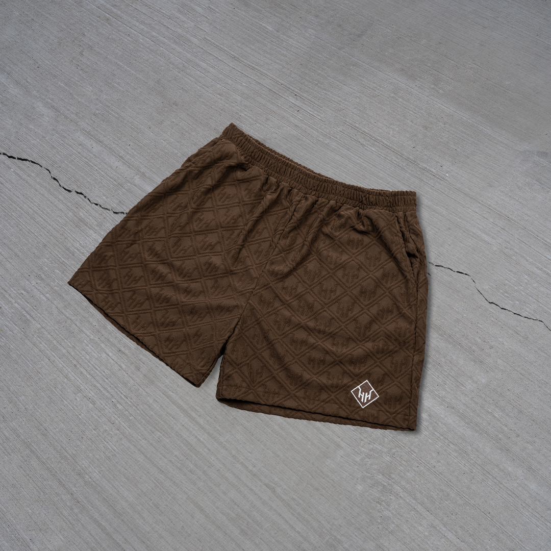 Shorts Fly Woven - Brown